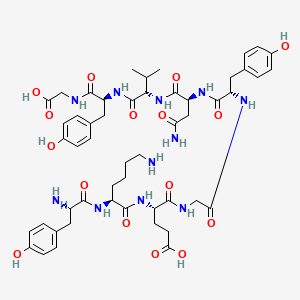 molecular formula C51H69N11O16 B12381140 GluR23Y 