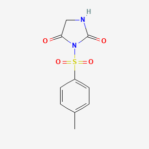 molecular formula C10H10N2O4S B12381150 3-Tosylimidazolidine-2,4-dione 