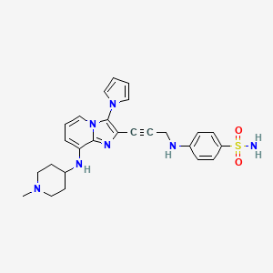 molecular formula C26H29N7O2S B12381157 p53 Activator 11 