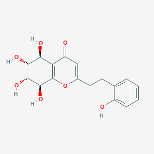 molecular formula C17H18O7 B12381159 2'-Hydroxylagarotetrol 