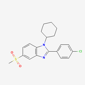 molecular formula C20H21ClN2O2S B12381164 Bcl-2-IN-18 