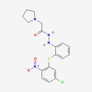 molecular formula C18H19ClN4O3S B12381184 Ebov-IN-7 