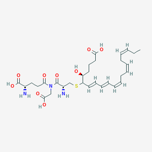 molecular formula C30H45N3O9S B1238119 Leukotriene C-5 CAS No. 75207-09-9