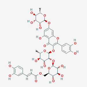 molecular formula C42H46O23 B12381193 Sarmenoside III 