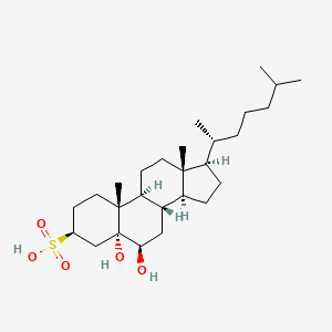 molecular formula C27H48O5S B12381214 11|A-Hsd2-IN-1 