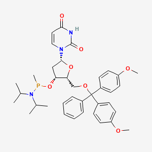 5'-O-DMTr-dU-methyl phosphonamidite