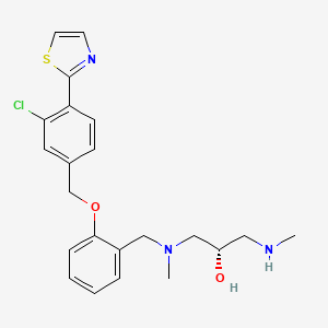 molecular formula C22H26ClN3O2S B12381369 Carm1-IN-5 