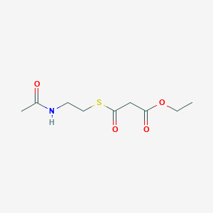 molecular formula C9H15NO4S B12381382 malonyl-NAC 