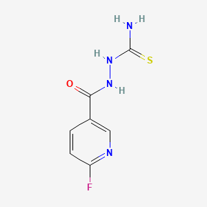 molecular formula C7H7FN4OS B12381428 Antibacterial agent 194 