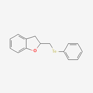 2-[(Phenyltellanyl)methyl]-2,3-dihydro-1-benzofuran