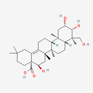 molecular formula C30H48O6 B12381458 Virgaureagenin F 