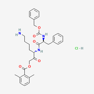 molecular formula C33H40ClN3O6 B12381476 GB111-NH2 (hydrochloride) 