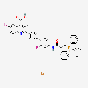 molecular formula C44H34BrF2N2O3P B12381483 Dhodh-IN-26 