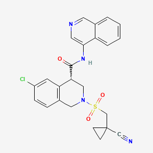 molecular formula C24H21ClN4O3S B12381497 MAT-POS-e194df51-1 