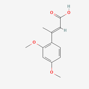 molecular formula C12H14O4 B1238152 Dimecrotic acid CAS No. 7706-67-4