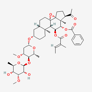 molecular formula C47H66O14 B12381541 Marstenacisside F1 