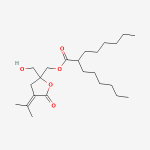 molecular formula C23H40O5 B12381565 HIV-1 protease-IN-10 