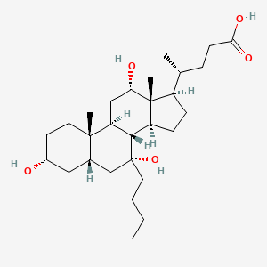 molecular formula C28H48O5 B12381582 TGR5 agonist 3 