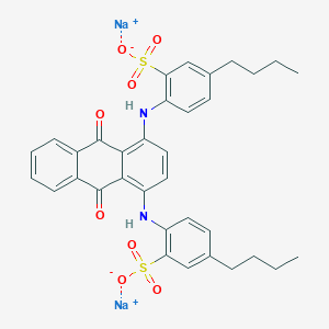 molecular formula C34H32N2Na2O8S2 B12381585 C.I. Acid green 27 