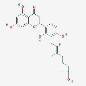 molecular formula C25H30O7 B12381590 Mortatarin F 