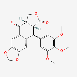 molecular formula C22H20O8 B12381600 Isopicropodophyllone 