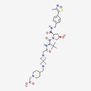 molecular formula C37H53N7O6S B12381608 E3 ligase Ligand-Linker Conjugate 40 