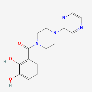 molecular formula C15H16N4O3 B12381614 Antileishmanial agent-20 