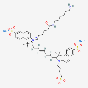 molecular formula C51H62N4Na2O10S3 B12381631 Disulfo-ICG amine 