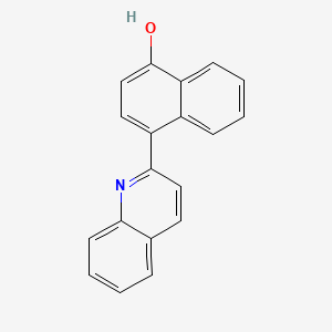 molecular formula C19H13NO B12381649 12R-Lox-IN-2 