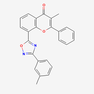 molecular formula C25H18N2O3 B12381654 Anti-inflammatory agent 47 