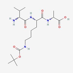 molecular formula C19H36N4O6 B12381657 SIRT1 activator 1 