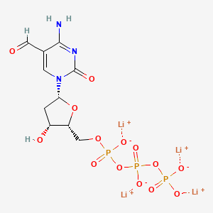 molecular formula C10H12Li4N3O14P3 B12381684 5-Formyl-dCTP 