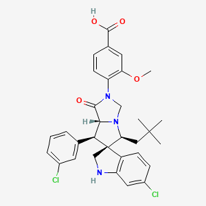 molecular formula C32H33Cl2N3O4 B12381711 Mdm2-IN-27 