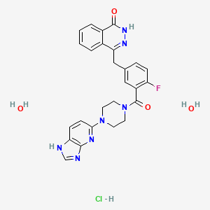 molecular formula C26H27ClFN7O4 B12381770 Parp1-IN-19 