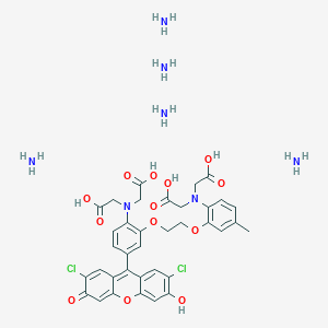 molecular formula C36H45Cl2N7O13 B12381906 Fluo-3 (pentaammonium) 