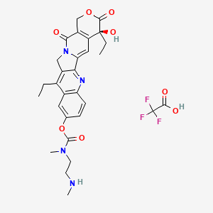 molecular formula C29H31F3N4O8 B12381921 SN-38-CO-Dmeda tfa 