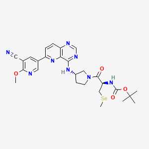 molecular formula C27H32N8O4Se B12381953 PI3K|A-IN-18 