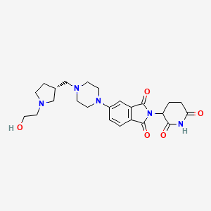 molecular formula C24H31N5O5 B12381959 E3 Ligase Ligand-linker Conjugate 98 