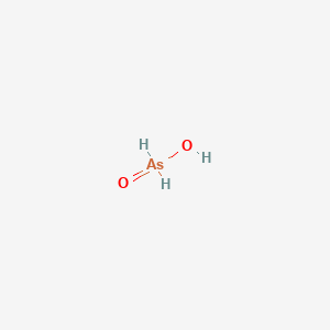 molecular formula AsH3O2 B1238197 Arsinic acid 