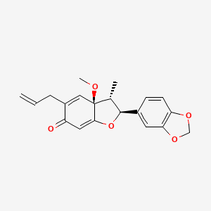 molecular formula C20H20O5 B12382012 Hancinone 