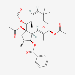 molecular formula C33H42O9 B12382048 Euphoscopin B 