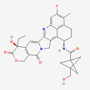 Exatecan-amide-bicyclo[1.1.1]pentan-1-ylmethanol