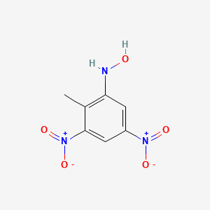 molecular formula C7H7N3O5 B1238210 2-Hydroxylamino-4,6-dinitrotoluene CAS No. 59283-76-0