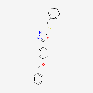 molecular formula C22H18N2O2S B12382118 Antiproliferative agent-49 