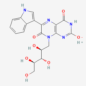 molecular formula C19H19N5O7 B12382123 Photolumazine III 