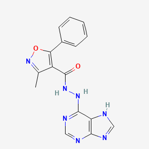 molecular formula C16H13N7O2 B12382135 Herbicide safener-2 