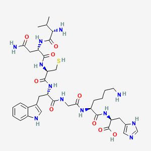 molecular formula C37H54N12O9S B12382154 Tryglysin B 