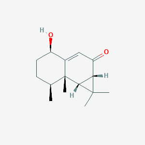 molecular formula C15H22O2 B12382158 axinysone B 