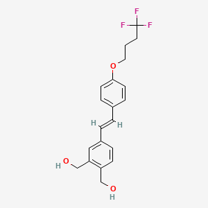 molecular formula C20H21F3O3 B12382193 VDR agonist 2 