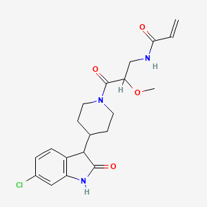 molecular formula C20H24ClN3O4 B12382202 Acryl42-10 